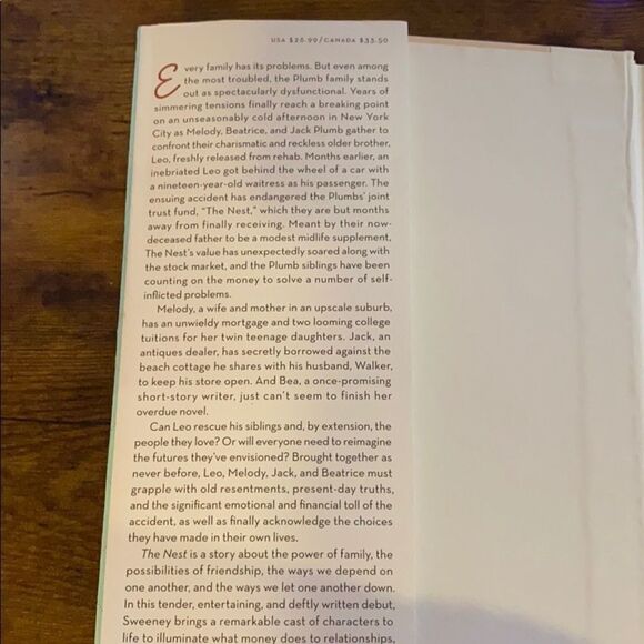 3 For $25 The Nest Novel Hardback - Picture 3 of 4